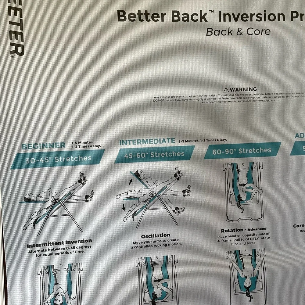 Teeter Inversion table mat - Picture 2 of 3